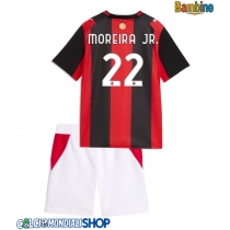 Maglie da calcio AC Milan Diego Moreira #22 Prima Maglia Bambino 2026-27 Manica Corta + Pantaloni corti)